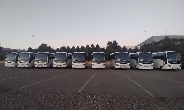 Anadolu Isuzu’dan Fas’a 12 Turkuaz midibüs teslimatı