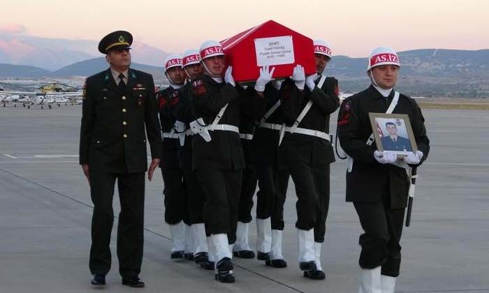 Şehit Cemil Yavaş’ın cenazesi memleketi Isparta’ya getirildi