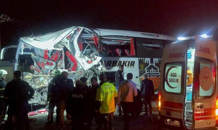 Batman’daki kazada otobüs şoförü hayatını kaybetti