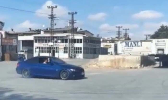 Drift atan magandaya 9 bin 552 TL ceza