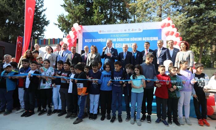 Türkiye’nin ilk Keşif Kampüsü Gaziantep’te açıldı