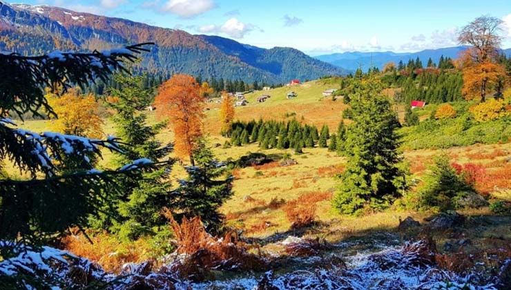 Artvin’den sonbahar manzaraları