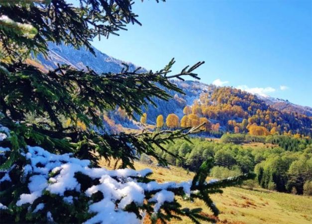 Artvin’den sonbahar manzaraları