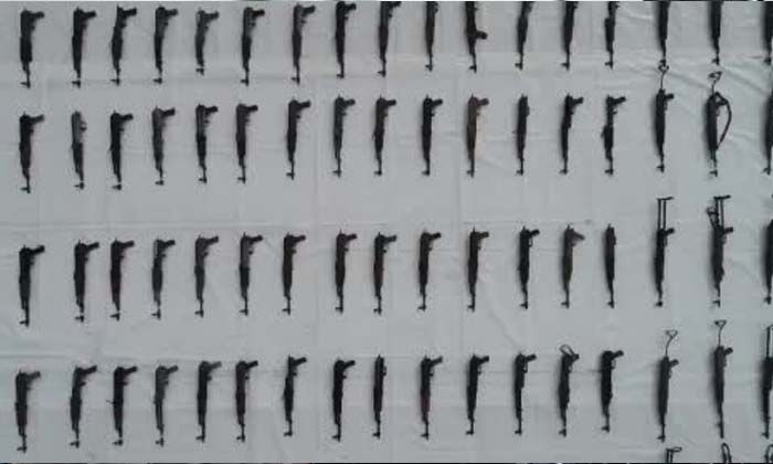 Terör örgütü PKK’ya büyük darbe: 6 ayda bini aşkın silah ele geçirildi