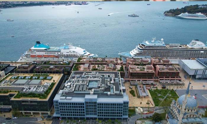 Galataport İstanbul, açıldığından bu yana 120 kruvaziyer gemi ağırladı