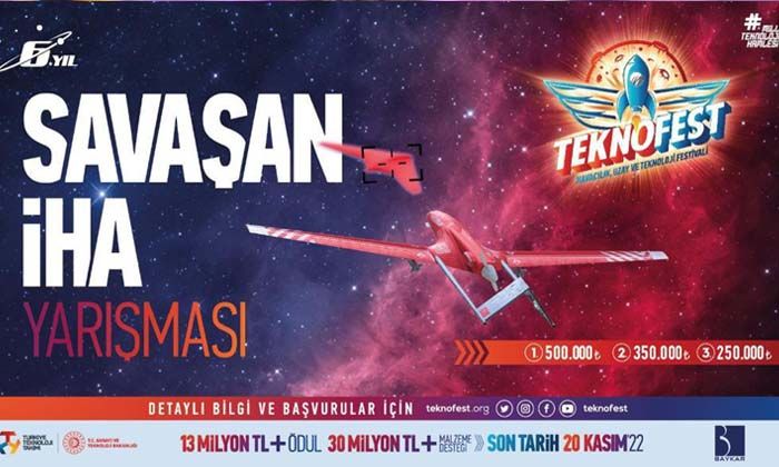 Gençler TEKNOFEST ile Savaşan İHA Yarışması’na yeniden damga vuracak