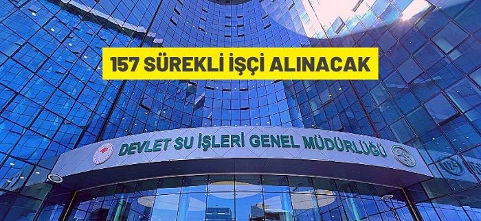 DSİ 157 Sürekli İşçi alacak
