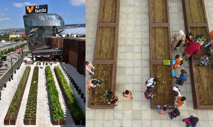 41 Burda AVM, çocuklarla birlikte “Tarım Burda” dedi