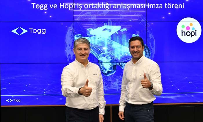 Togg ve Hopi eşsiz kullanıcı deneyimi için niyet mektubu imzaladı
