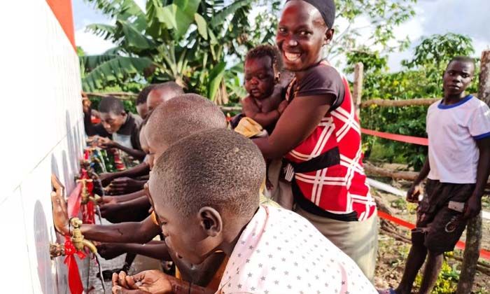 Türk Kızılay’ın açtığı 15 su kuyusundan 79 bin kişi yararlanacak