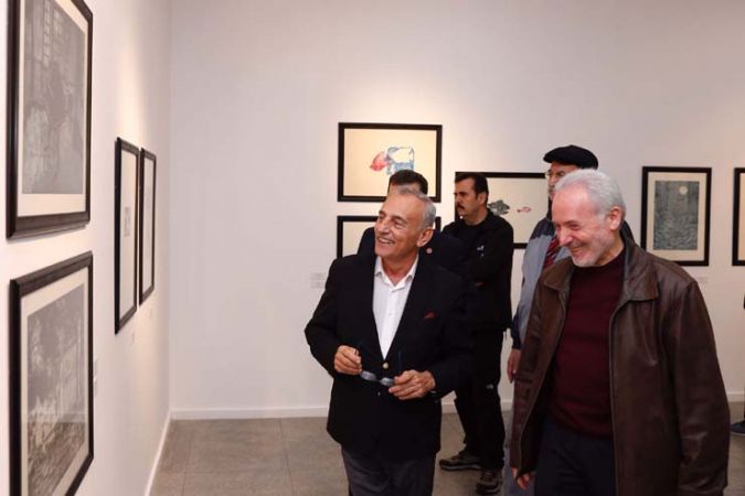 ‘Benim Adım Gravür’ 11 ülkeden 90 sanatçının eserlerini Küçükçekmece’de buluşturdu