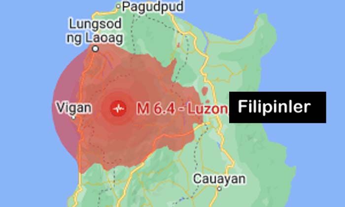 Filipinler’de 6.4 büyüklüğünde deprem