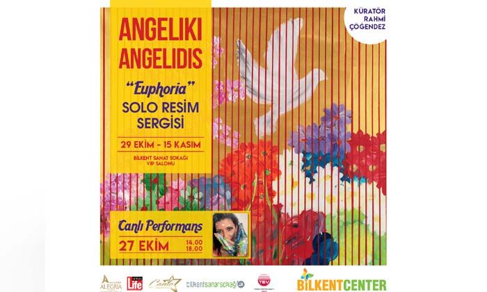 Ünlü sanatçı Angeliki Angelidis Bilkent Center’da
