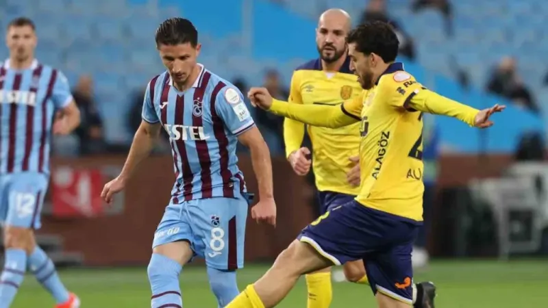 Trendyol Süper Lig: Trabzonspor: 4 - MKE Ankaragücü: 2