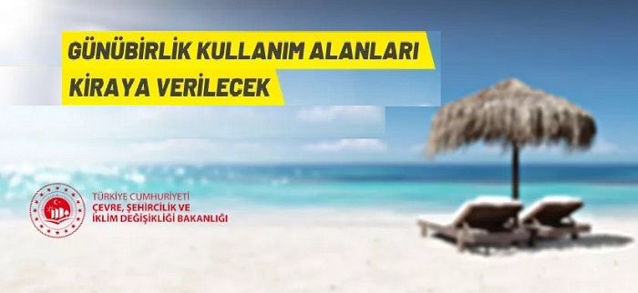 Günübirlik kullanım alanları kiraya verilecek