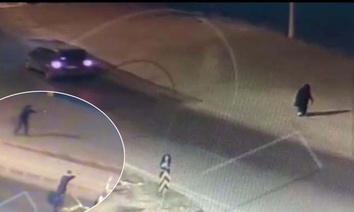 Kadın kılığındaki gaspçı vurularak yakalandı