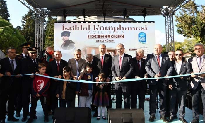 Alanında ilk ve tek! İstiklal Kütüphanesi açıldı