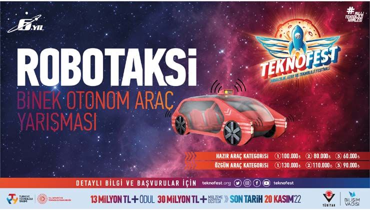 Otonom Sürüş Algoritmaları Robotaksi Binek Otonom Araç Yarışmasında yazılıyor