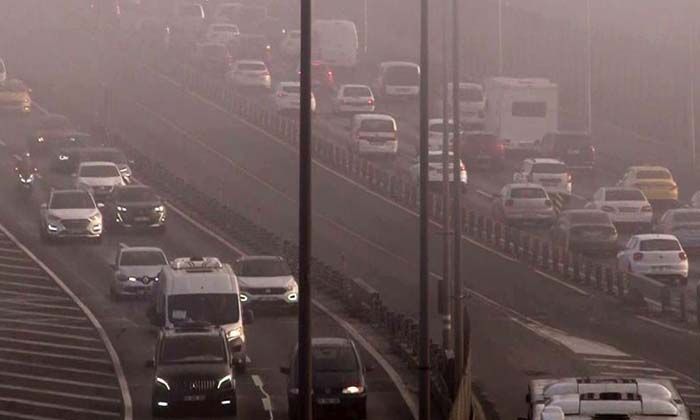 İstanbul’da yoğun sis etkili oldu