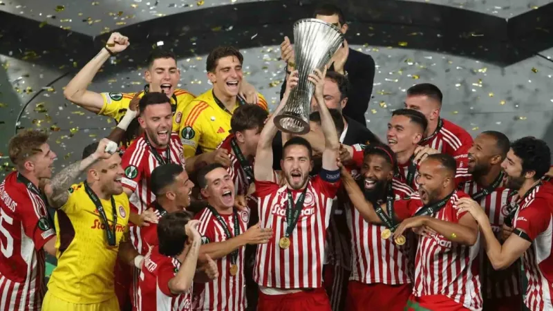 UEFA Avrupa Konferans Ligi Kupası Olympiakos’un