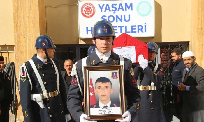 Kazada hayatını kaybeden uzman çavuş memleketine uğurlandı