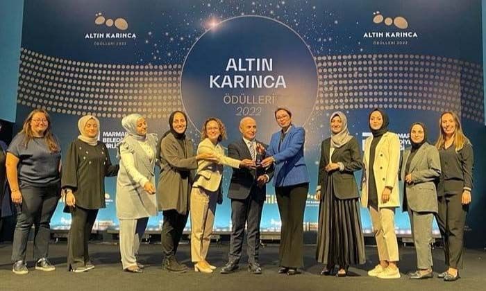 Ümraniye Belediyesi’ne Altın Karınca Ödülü