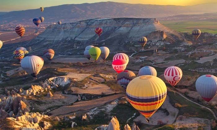 Kapadokya’da balon uçuş rekoru kırıldı