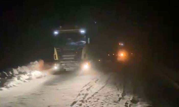 Artvin Ardanuç – Ardahan yolunda ulaşıma kar engeli