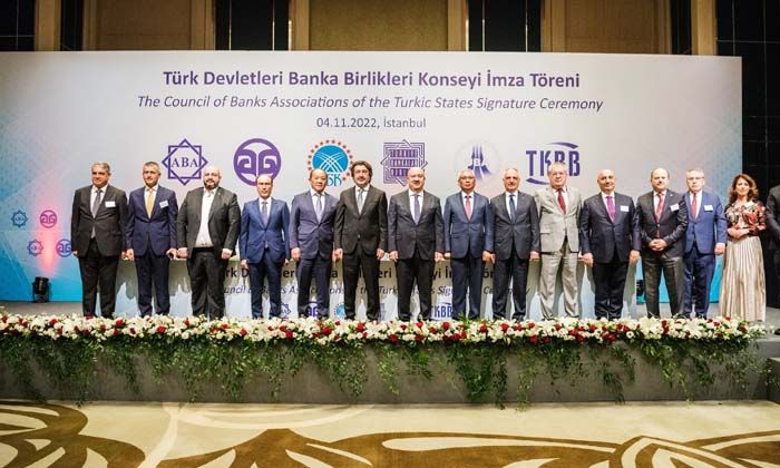 Türk Devletleri Banka Birlikleri Konseyi işbirliği anlaşması imza töreni İstanbul’da gerçekleştirildi