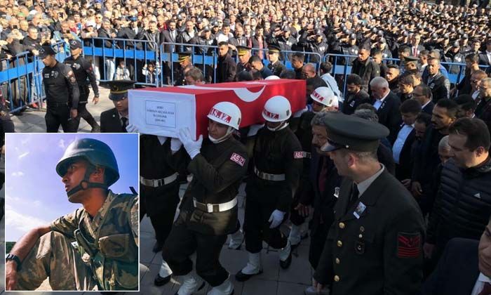 Pençe-Kilit şehidi Akçağlayan dualarla son yolculuğuna uğurlandı