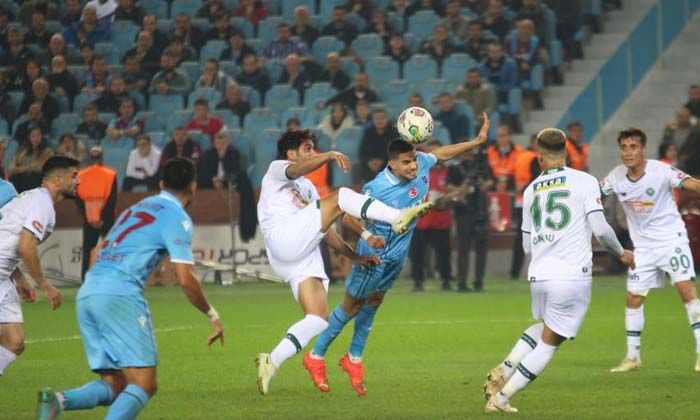 Trabzonspor, iki farklı üstünlüğü koruyamadı: 2-2