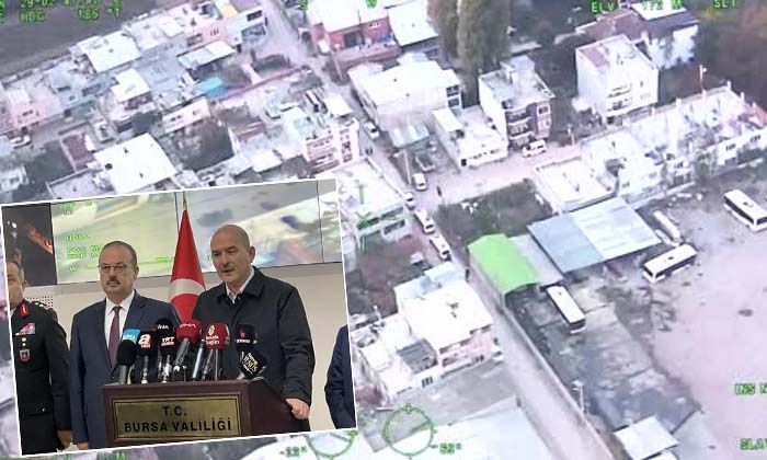 Bursa’da büyük uyuşturucu operasyonunu Bakan Soylu yönetti: Kökü kurutuluyor