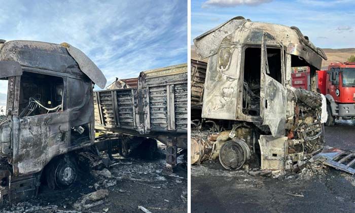 Ağrı’daki kazada feci şekilde can verdiler