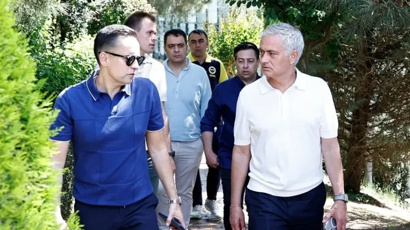 Mourinho, Can Bartu Tesisleri’ni gezdi Mourinho, Can Bartu Tesisleri’ni gezdi