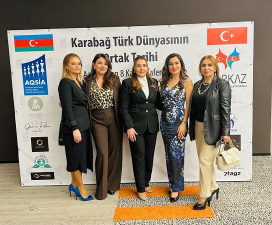 Türk Dünyası Kadın Girişimciler Azerbaycan’ın 8 Kasım Zafer Gününde İstanbul’da bir araya geldi
