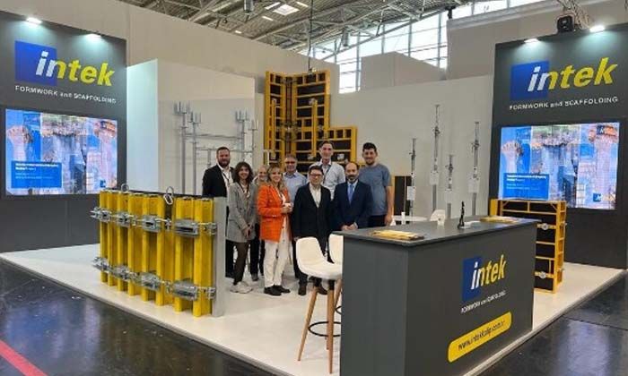 İntek Kalıp ve İskele, Bauma’da sistemlerini sektörle buluşturdu