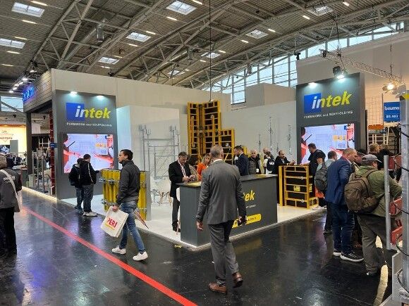 İntek Kalıp ve İskele, Bauma’da sistemlerini sektörle buluşturdu
