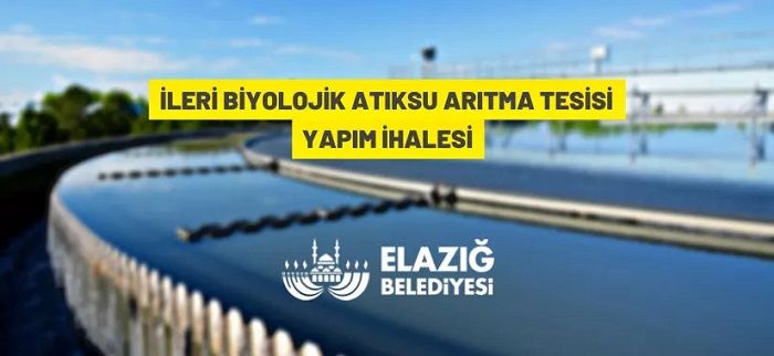 Elazığ’da atıksu arıtma tesisi yaptırılacak