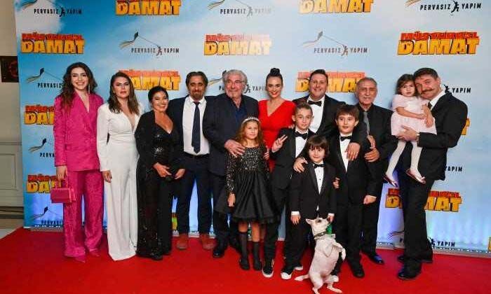 Müstakbel Damat filminin dev galası gerçekleşti