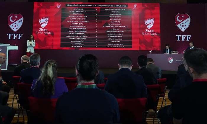 Ziraat Türkiye Kupası 5. Eleme Turu’nda eşleşmeler belli oldu