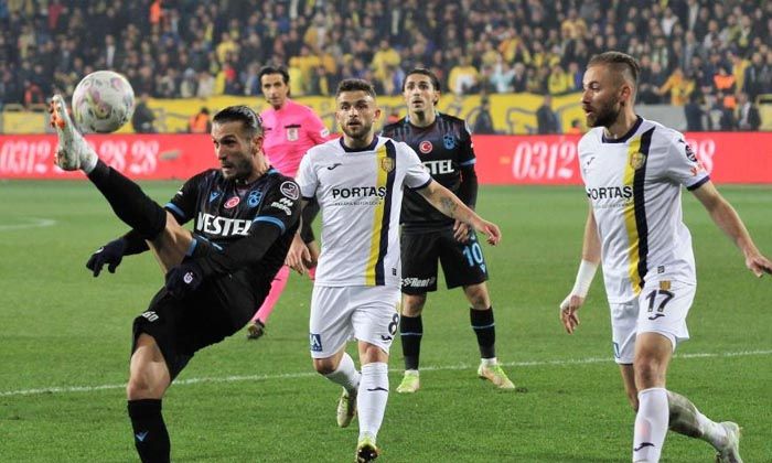 Trabzonspor, Ankara’da galibiyeti koruyamadı: 1-1