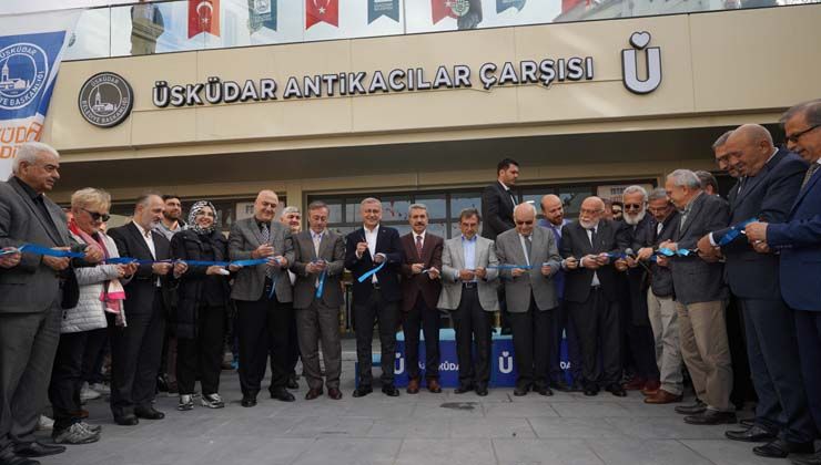 Üsküdar Belediyesi Antikacılar Çarşısı’nı hizmete sundu