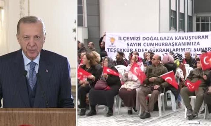 Erdoğan: Karadeniz doğal gazını önümüzdeki sene kullanacağız