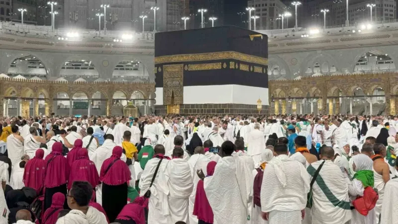 Milyonlar Kabe’ye kavuştu