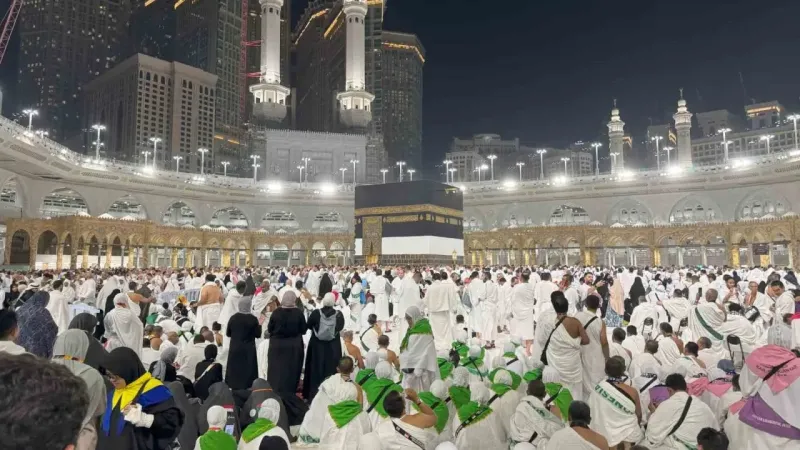 Milyonlar Kabe’ye kavuştu