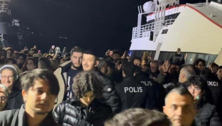 Feribota bomba ihbarı yaptı, ortalığı ayağa kaldırdı