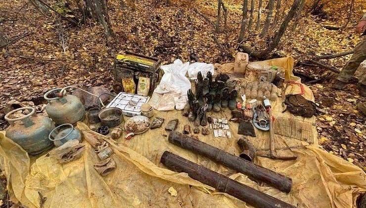 Tunceli’de sığınakta çok sayıda yaşam malzemesi ele geçirildi