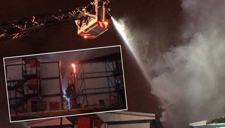 Ataşehir’de yangın: 1 ölü, 3 yaralı