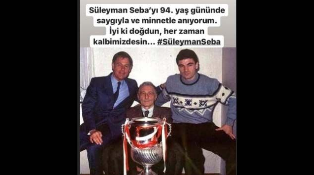 Rıza Çalımbay’dan Süleyman Seba paylaşımı