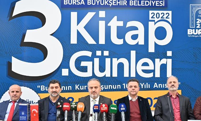 Bursa’da kitap günleri heyecanı başlıyor